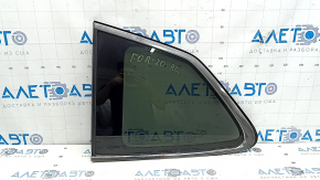 Rear left fixed glass window for Subaru Forester 19-24 SK with chrome molding