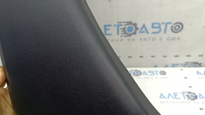 Lower left center pillar trim Toyota Prius V 15-17 black, scratches
