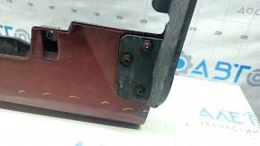 Right threshold Hyundai Sonata 11-15 hybrid red RER, with mudguard, scratches