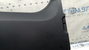 Lower right center pillar trim Toyota Prius V 15-17 black, scratches