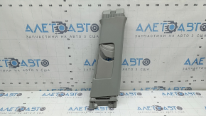 Center pillar trim, upper belt, right, Toyota Prius V 12-17, gray, scratches