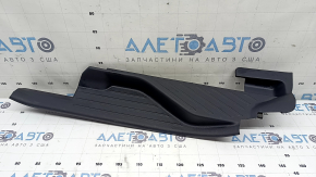 Rear left inner threshold trim Toyota Prius V 15-17 black, scratches