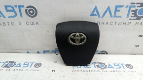 Airbag in the driver's steering wheel Toyota Prius V 12-17 black, scratches