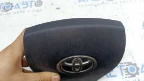 Airbag in the driver's steering wheel Toyota Prius V 12-17 black, scratches