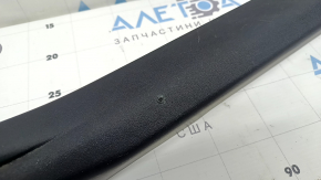 Front left inner threshold trim Toyota Prius V 15-17 black, scratches, melted