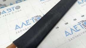 Front right inner door sill trim Toyota Prius V 15-17 black, scratches