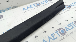 Front right inner door sill trim Toyota Prius V 15-17 black, scratches