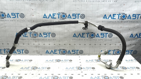 Air conditioning pipe compressor-heater Hyundai Sonata 11-15 hybrid, type 2, without cap