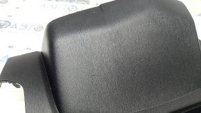 Central lower dashboard trim for Toyota Prius V 15-17, black, scratches