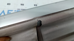 Toyota Prius V 12-17 trunk curtain, gray, scratches, needs dry cleaning, tear