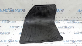 Fabric floor mat, front right, Toyota Prius V 12-17, black, dry cleanable