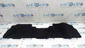 Fabric rear floor mat for Toyota Prius V 12-17, black, for cleaning