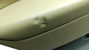Door trim, rear left card, Hyundai Sonata 11-15, beige leather, scratches, nicks