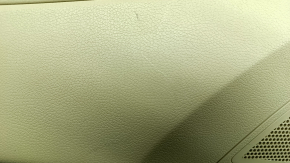 Door trim, rear left card, Hyundai Sonata 11-15, beige leather, scratches, nicks