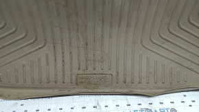 Trunk mat rubber Toyota Prius V 12-17 beige, HUSKYLINERS, dry cleanable