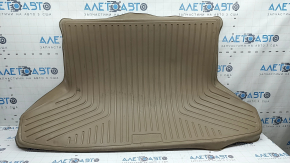 Trunk mat rubber Toyota Prius V 12-17 beige, HUSKYLINERS, dry cleanable