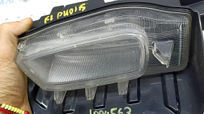 Daytime running lights DRL left Toyota Prius V 15-17 rest, for polishing