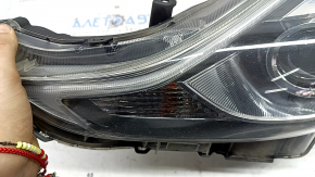 Front left headlight Toyota Prius V 15-17 rest LED, for polishing