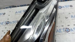Front left headlight Toyota Prius V 15-17 rest LED, for polishing
