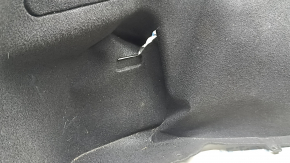 Left arch trim Hyundai Sonata 11-15 hybrid type 2, black, dented, cracked
