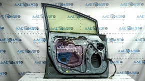 Door assembly front left Toyota Prius V 15-17 keyless, green 781
