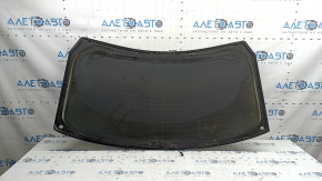 The rear window of the Audi Q8 19-26 trunk door is tinted, covered in soot, there are scratches on the glass, the heating pins are broken, the heating threads are melted