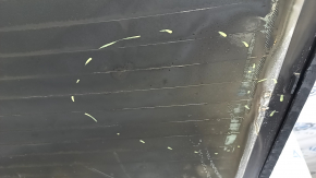 The rear window of the Audi Q8 19-26 trunk door is tinted, covered in soot, there are scratches on the glass, the heating pins are broken, the heating threads are melted