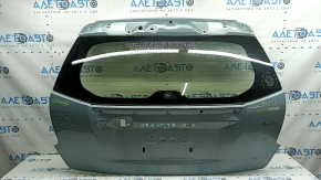 Naked trunk door with glass Toyota Prius V 12-17 green 781, with trapezoid, in glue