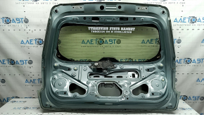 Naked trunk door with glass Toyota Prius V 12-17 green 781, with trapezoid, in glue