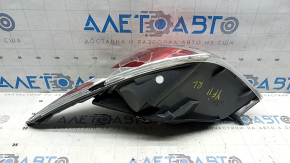 Left outer wing light Hyundai Sonata 11-15 hybrid, no fragment, cracks