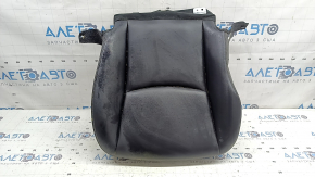 Toyota Prius V 12-17 passenger seat cushion upholstery, black leather, heated
