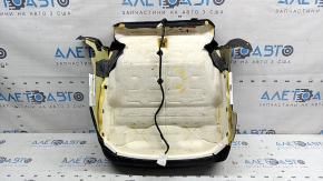 Toyota Prius V 12-17 passenger seat cushion upholstery, black leather, heated