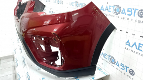 Front bumper bare Subaru Forester 19-21 SK red, crack, scratches