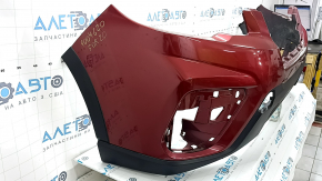 Front bumper bare Subaru Forester 19-21 SK red, crack, scratches