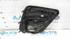Left fog light frame Subaru Forester 19-21 SK halogen, chrome structure