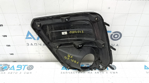 Right fog light frame Subaru Forester 19-21 SK halogen, chrome structure, scratches