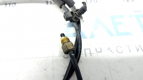 Rear left air suspension tube Audi Q8 19-26 black