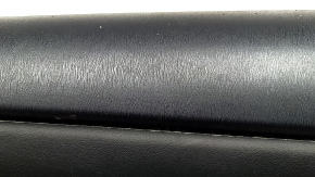 Door trim card rear right Toyota Prius V 12-17 black, insert black leather, under JBL, with handle, scratches, nicks
