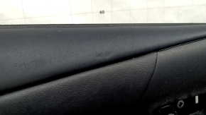Door trim, front left, Toyota Prius V 12-17, black, black leather insert, for JBL speakers, with handle, scratches, dents