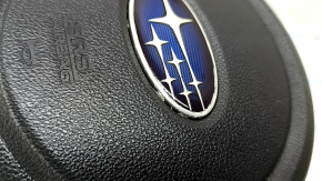 Airbag in the driver's steering wheel Subaru Forester 19-24 SK black, rusty squib, oxidized emblem