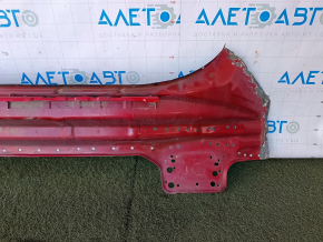The rear panel of the Hyundai Santa FE 21-23 is drilled, red