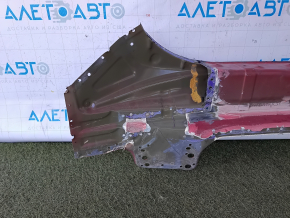 The rear panel of the Hyundai Santa FE 21-23 is drilled, red