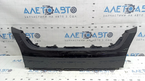 Upper front bumper trim for Nissan Murano z52 19-23 without parking sensors, gloss black, chips, scratches, broken mount