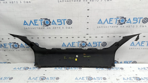 Upper front bumper trim for Nissan Murano z52 19-23 without parking sensors, gloss black, chips, scratches, broken mount