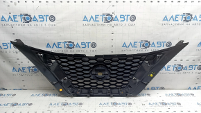 Radiator grill with badge Nissan Murano z52 19-24 rest, black gloss with chrome