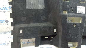 Front floor covering BMW X3 F25 11-17 black, M-Sport, needs dry cleaning, scratch on chrome, torn foam, stretched mesh