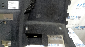 Front floor covering BMW X3 F25 11-17 black, M-Sport, needs dry cleaning, scratch on chrome, torn foam, stretched mesh