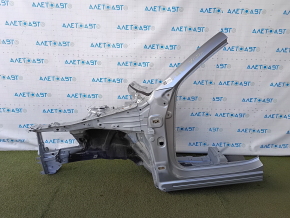 Front left quarter of Mazda CX-5 17-25 sawed off, silver