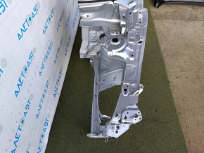 Front left quarter of Mazda CX-5 17-25 sawed off, silver