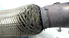 Hyundai Sonata 11-15 hybrid exhaust pipe, mesh is torn